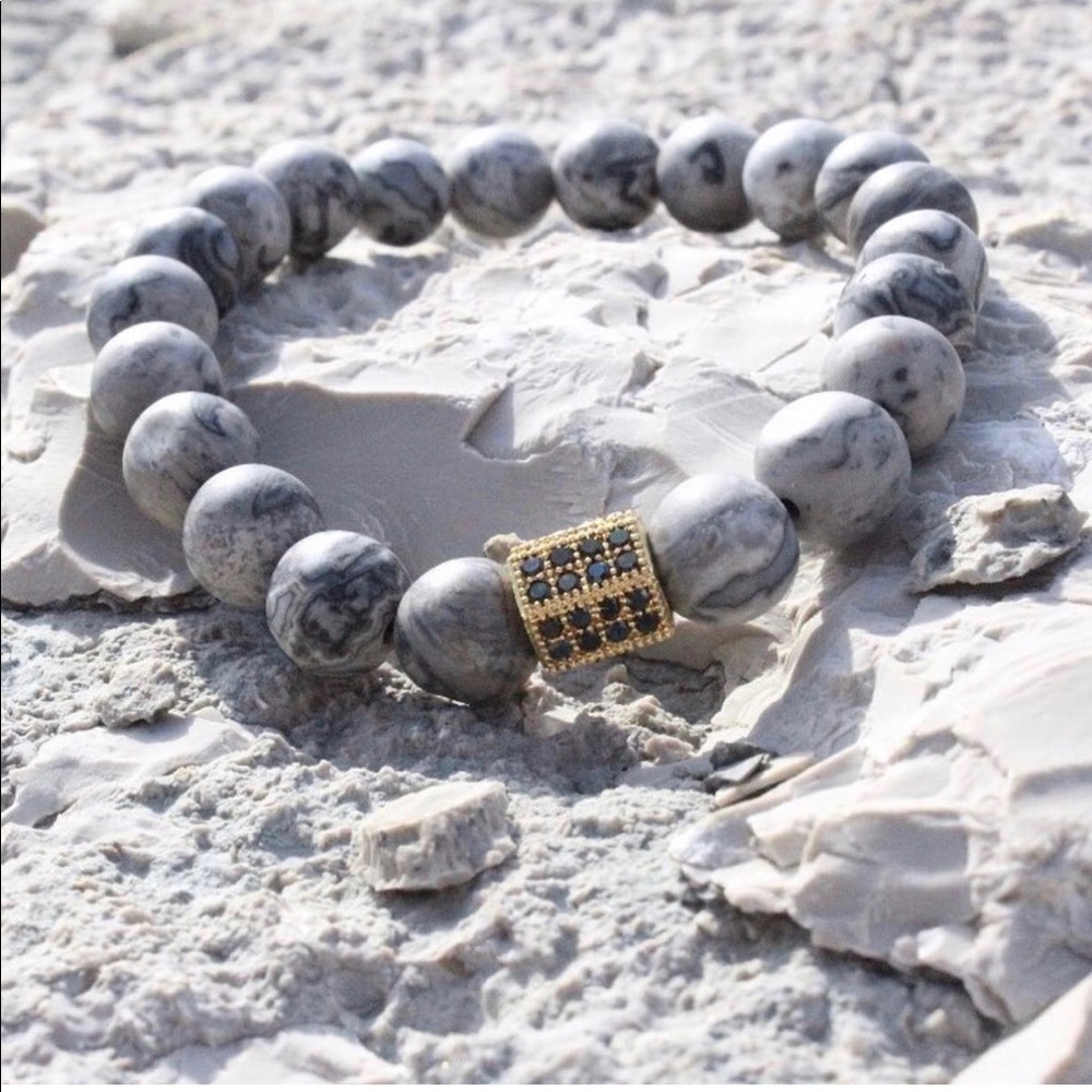 Real stone bracelet